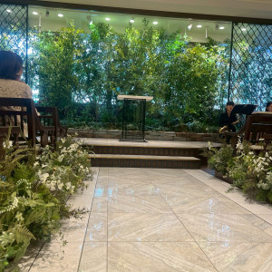 挙式会場の写真です。|771980さんのInStyle wedding KYOTO/テイクアンドギヴ・ニーズウェディングの写真(2542437)