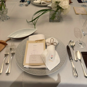 テーブルコーディネート|771986さんの軽井沢高原教会の写真(2582931)