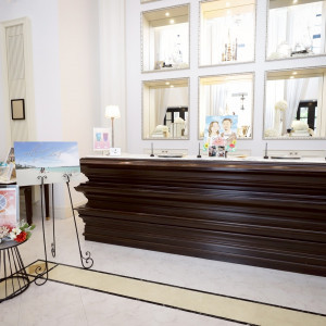 ロビーです、清潔感がありとても綺麗でした|771989さんのアクアテラス迎賓館（大津）/テイクアンドギヴ・ニーズウェディングの写真(2564118)