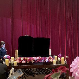 披露宴会場です。