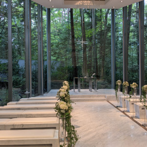 雨天時のチャペル(秋)|772006さんのアネーリ軽井沢の写真(2542692)