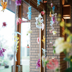 フラワーカーテン|772013さんのAMANDAN TERRACE ~アマンダンテラス~の写真(2571419)