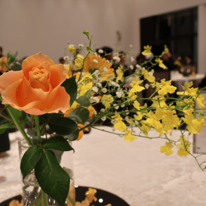 テーブル装花|772040さんの麗風つくば シーズンズテラスの写真(2600867)