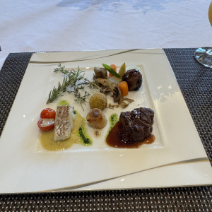 料理一プレート目|772050さんのメーヤー・ライニンガーの写真(2543095)