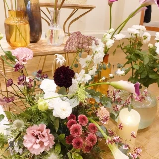 装飾はスタイルを選べました。細かいカスタマイズも可能でした