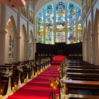 チャペル(自然光ではないので、天候の影響を受けないそうです)