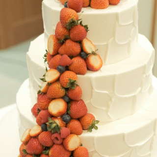 ウエディングケーキ
イミテーションケーキです。