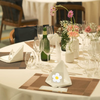 ゲストテーブル装花
