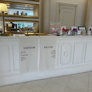 受付|772103さんのヒルサイドクラブ迎賓館（八王子）/テイクアンドギヴ・ニーズウェディングの写真(2543774)