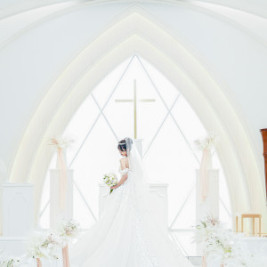 チャペル|772103さんのヒルサイドクラブ迎賓館（八王子）/テイクアンドギヴ・ニーズウェディングの写真(2543727)