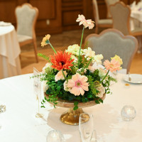 ゲストテーブル（お花）