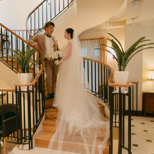 ファミリーミート前の写真撮影|772115さんのオーベルジュ・ド・リル サッポロ (ひらまつウエディング)の写真(2543598)