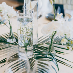 テーブル装花|772130さんのハレクラニ沖縄の写真(2549355)