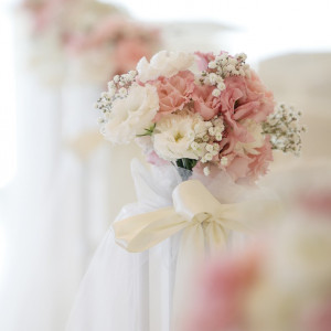 挙式会場の装花です。|772139さんのホテル ラ・スイート神戸ハーバーランドの写真(2544340)