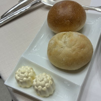 パンがふわふわで美味しい。