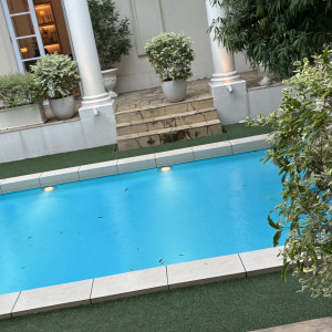 プールもある|772165さんのアーヴェリール迎賓館(名古屋)/テイクアンドギヴ・ニーズウェディングの写真(2547043)