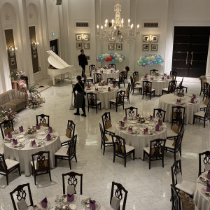 白ベースの会場|772165さんのアーヴェリール迎賓館（名古屋）/テイクアンドギヴ・ニーズウェディングの写真(2547044)