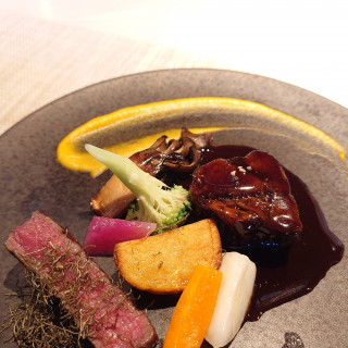 試食の和牛です。