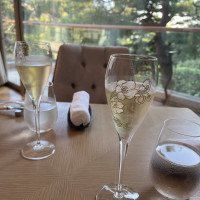 乾杯酒のシャンパン