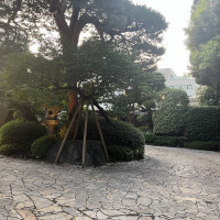 入り口入って会場扉までの景観