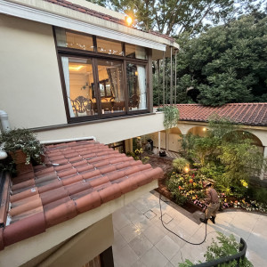 中庭|772176さんのリストランテASO (ひらまつウエディング)の写真(2544302)