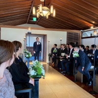 新郎入場時の風景
