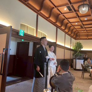 中座後の入場シーン|772193さんのFUNATSURU KYOTO KAMOGAWA RESORT(登録有形文化財)の写真(2544587)