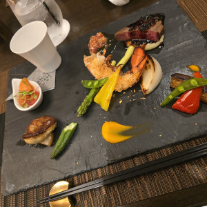 参加者に振る舞われる試食|772222さんのTHE MARCUS SQUARE KOBE（ザ マーカス スクエア 神戸）の写真(2544410)