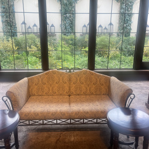 披露宴会場のソファーです。|772268さんのアンジェリカ ノートルダム/FIVESTAR WEDDINGの写真(2549451)