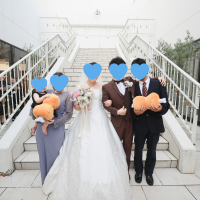 ブーケトスの代わりにミートトス(お肉のグレードアップ)