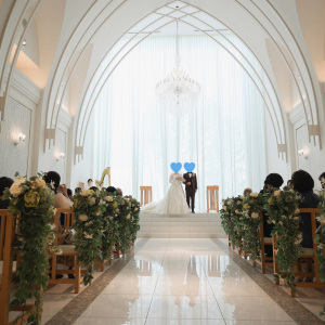 光がいっぱい入るきれいなチャペルでした|772274さんのララシャンスOKAZAKI迎賓館の写真(2579745)