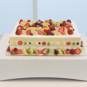 フルーツがたくさんのケーキとオーダーしました|772274さんのララシャンスOKAZAKI迎賓館の写真(2579759)