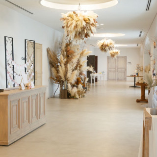 外の廊下は追加なしで映えます