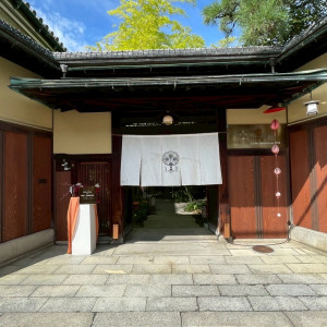 式場の入り口|772299さんのアカガネリゾート京都東山(AKAGANE RESORT KYOTO HIGASHIYAMA)の写真(2544629)