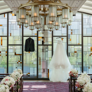 自然光が入る素敵なチャペル