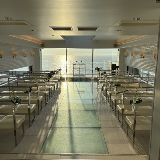 9月夕方のチャペルからの景色です!