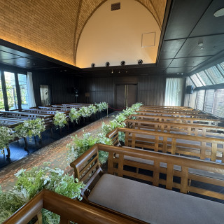 最上階にあるチャペル