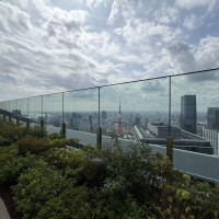 披露宴会場の外