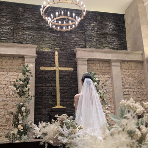 チャペル|772361さんのアーカンジェル迎賓館（宇都宮）/テイクアンドギヴ・ニーズウェディングの写真(2600197)