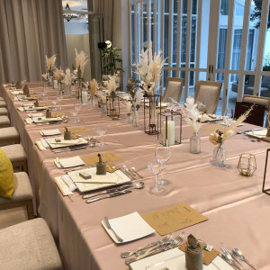 メニュー表や席札を自作。|772369さんのアールベルアンジェ堺の写真(2547019)