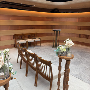 チャペル、座席|772408さんのThe Place of Tokyo（ザ プレイス オブ トウキョウ）の写真(2545633)