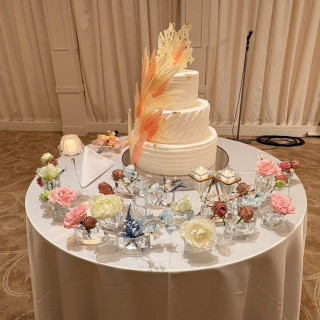 ウエディングケーキです。