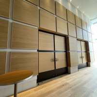 披露宴会場の入口