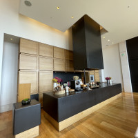 ゲスト控室にはドリンクがある