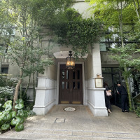 式場の入口