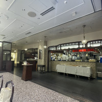 挙式会場から見えるキッチン