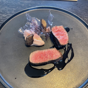 試食したお肉料理|772453さんのHOTEL AO KAMAKURA（ホテル 青 鎌倉）の写真(2550831)