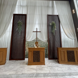 チャペル正面|772453さんの表参道TERRACE/テイクアンドギヴ・ニーズウェディングの写真(2549538)