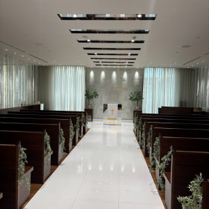 クリスタルチャペル|772461さんのリストランテKubotsu (ひらまつウエディング)の写真(2545107)