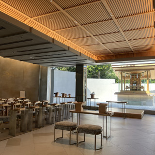 明治記念館の神前挙式(数年前にリニューアル)